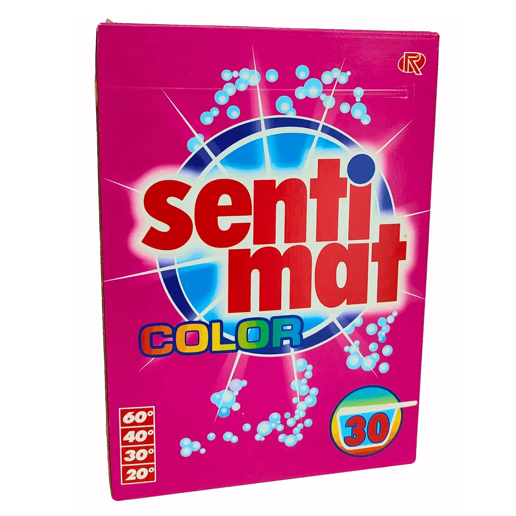 Пральний порошок для кольорових тканин Sentimat Color 1.8кг 30 прань - фото 2