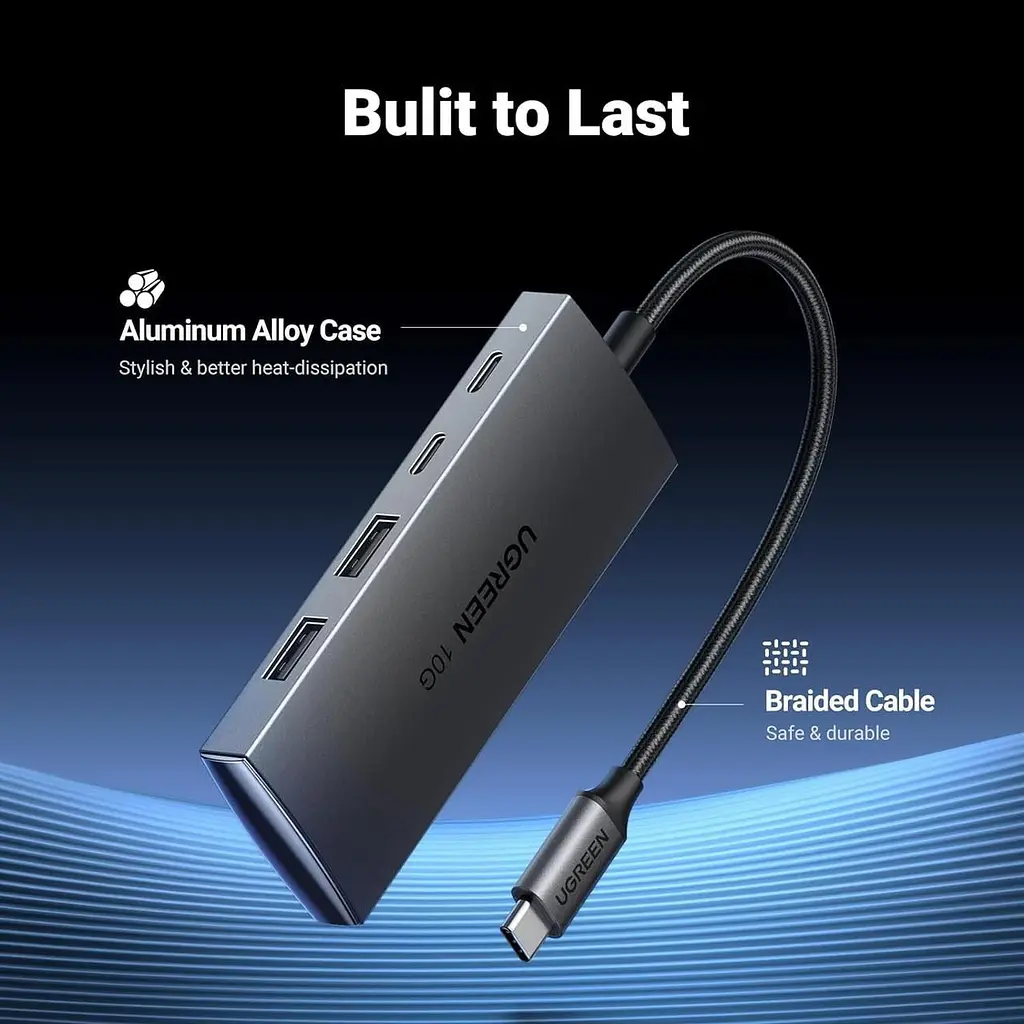 USB-хаб Ugreen CM480 4in1 (30758) [152545] - фото 8