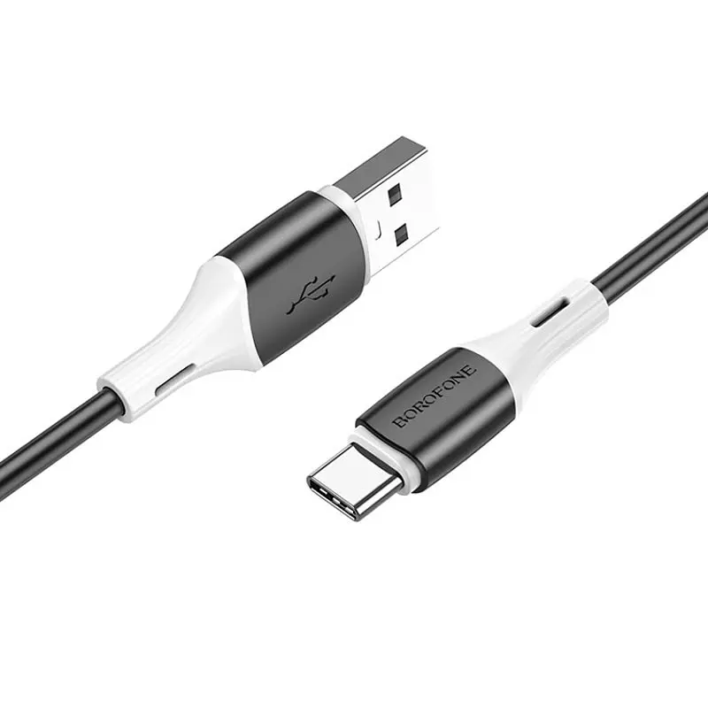 Дата кабель Borofone BX79 USB to Type-C (1m) Чорний - фото 2