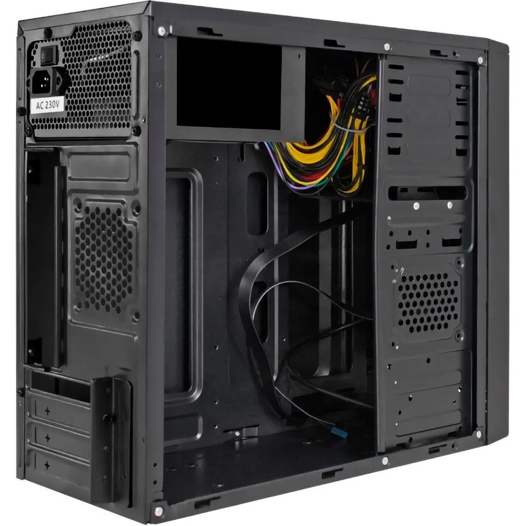 Корпус Casecom GN-1714 500W Black (GN-1714-500) [134595] - фото 4