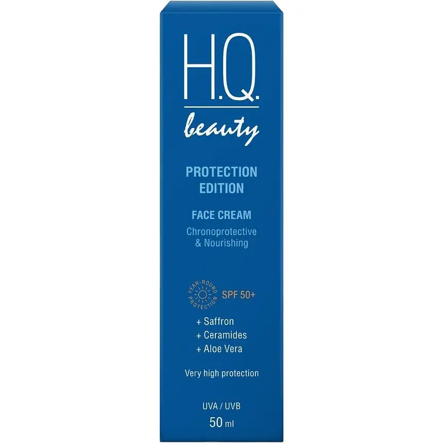 Крем для лица H.Q. Beauty Protection Edition SPF50+ хронозащита и питание 50 мл - фото 3