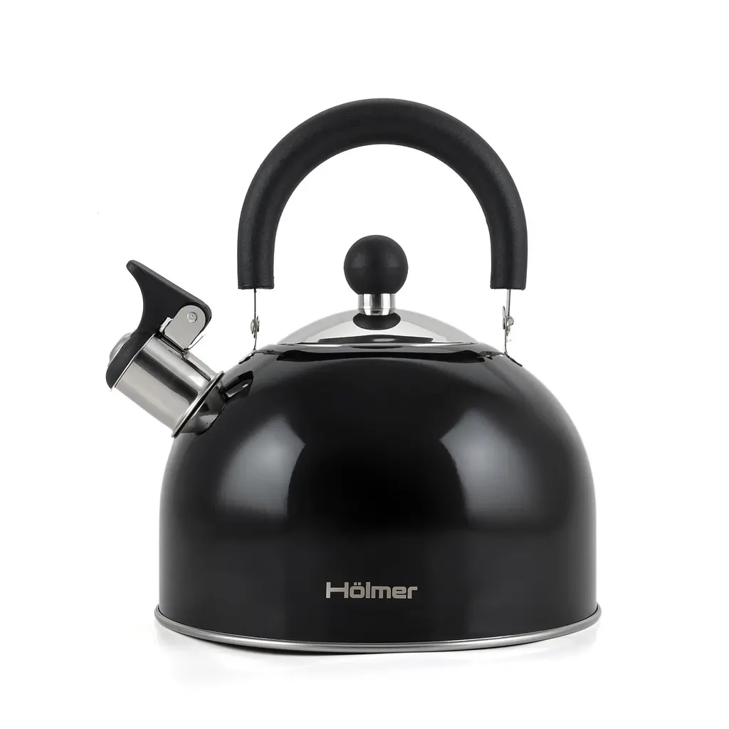 Чайник Holmer зі свистком 2.5 л чорний (WK-4425-BCSB Euphoria) - фото 2