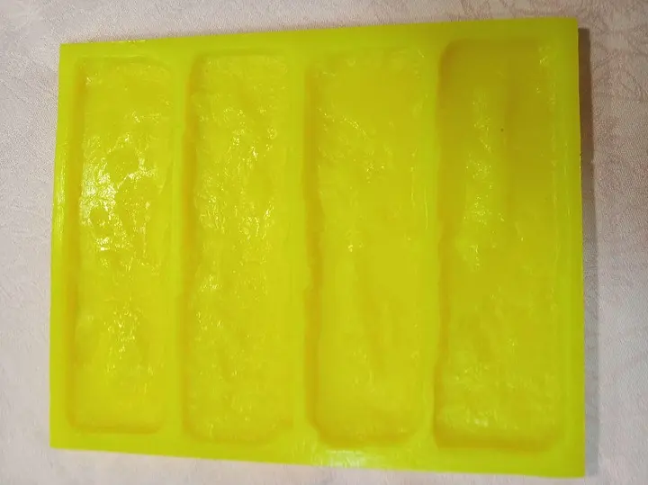 Гнучка поліуретанова форма для виготовлення декоративної цегли A.N.B. "БОСТОН" на 4 плитки - фото 5