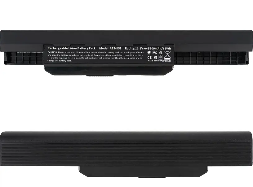 Акумулятор Asus A32-K53 (A43, A53, K43, K53, X53, X54) 11.1V 5600 mAh, Black (LG/ Samsung/ Sanyo)