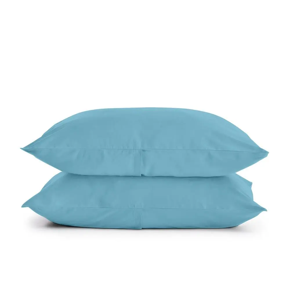Набір наволочок Cosas Azure 40х60 см бірюзовий (SetPillow_RanforsSky_40х60) - фото 2