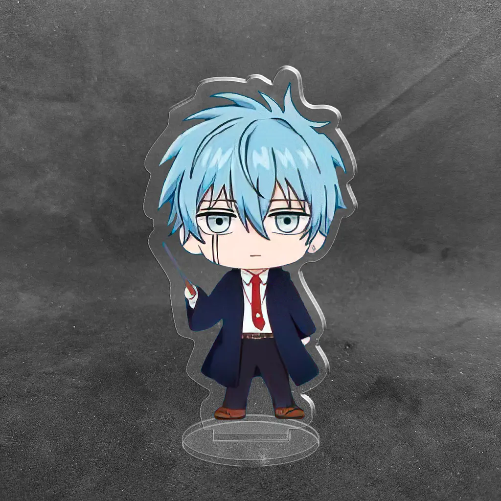 Акрилова колекційна фігурка Чібі Chibi Аніме Магія та м'язи Ланс Краун 10 см - фото 2