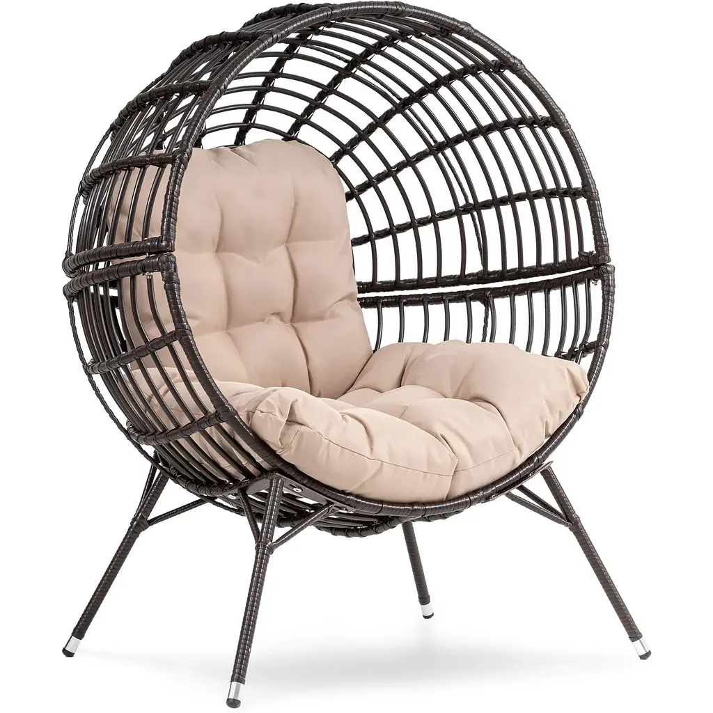 Садове крісло Di Volio Arancia коричнево-бежевий - фото 2