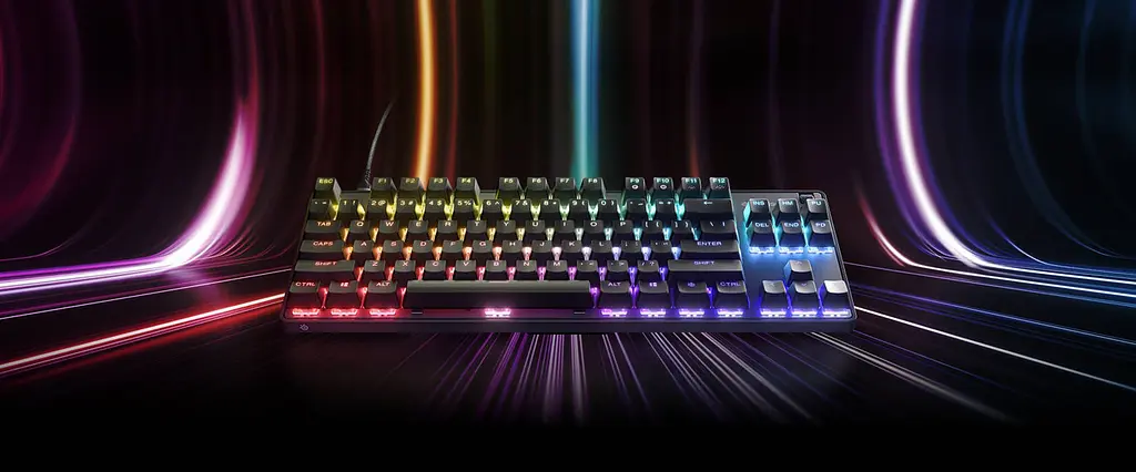 Клавіатура SteelSeries APEX 9 TKL (64847) - фото 9