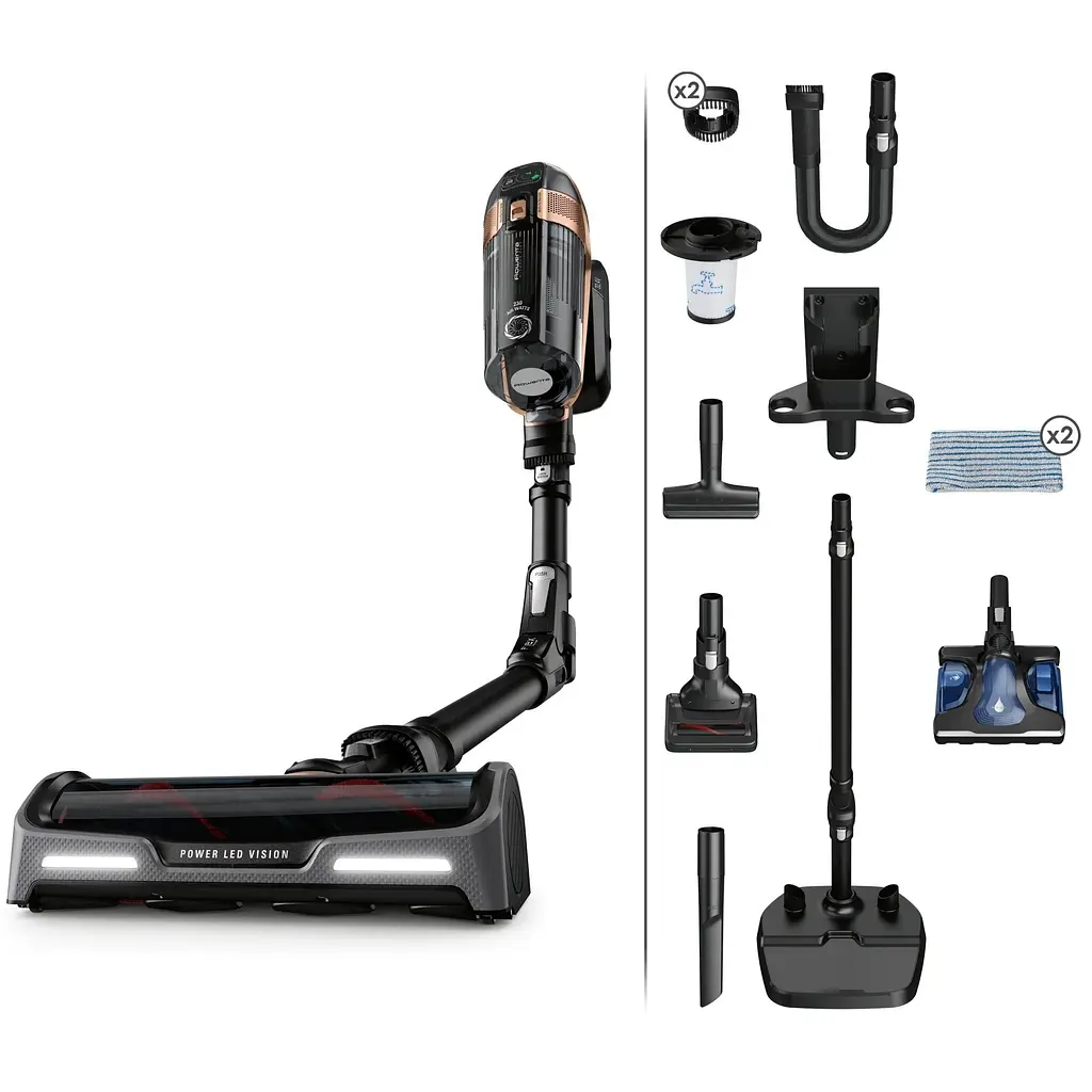 Пилосос акумуляторний Rowenta X-Force Flex 15.60 Aqua RH99G1WO - фото 3