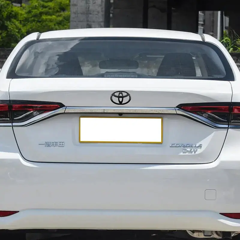 Емблема решітки, задня TOYOTA чорна 160х108 мм пластик (на скотчі) - фото 5