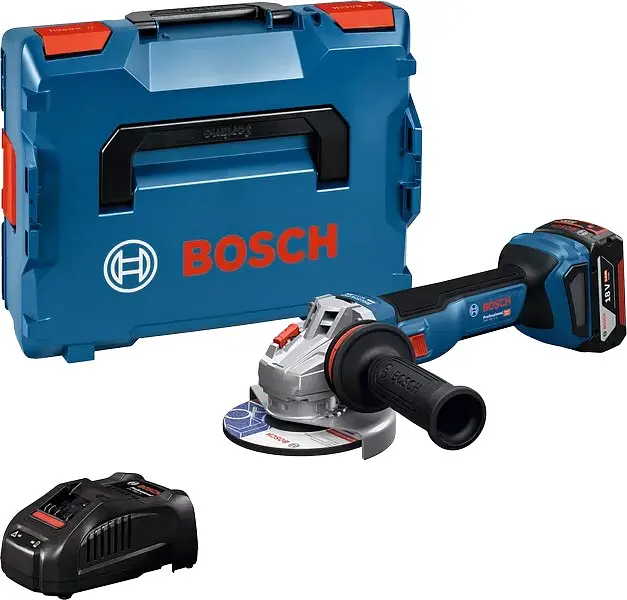 Шліфмашина кутова акумуляторна Professional GWS 18V-11S 125мм 18В Bosch teh0025503 - фото 2