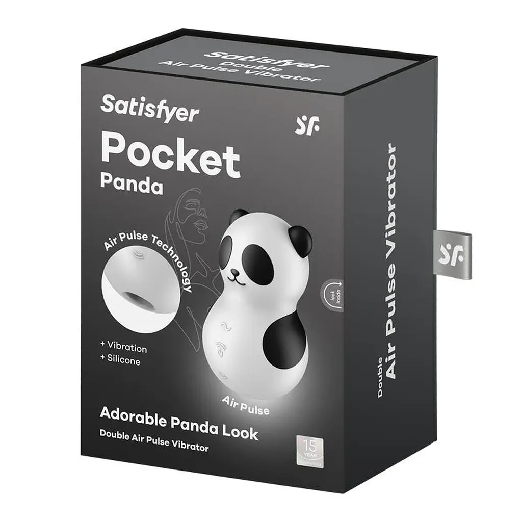 Вакуумний стимулятор Satisfyer Pocket Panda - фото 7