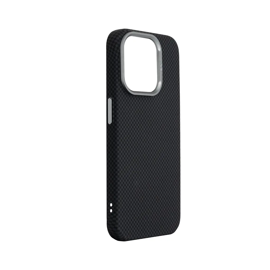 Чохол ArmorStandart LikeCarbon2 MagCase для Apple iPhone 15 Pro Kevlar Black - фото 3
