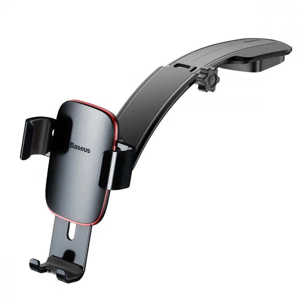 Автодержатель Baseus Metal Age Gravity Car Mount Connecting Rod Type red (22710) - фото 8