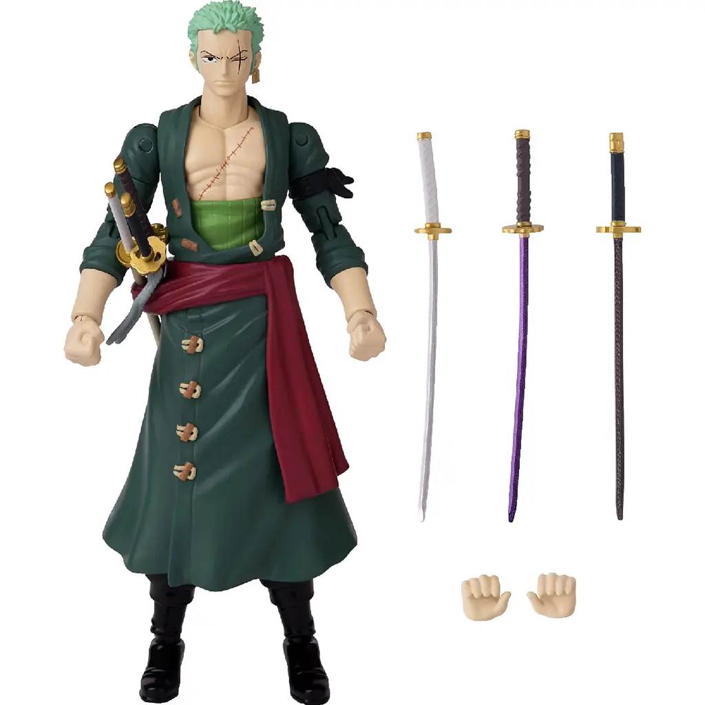 Фігурка анімаційного персонажа Bandai Anime Heroes One Piece Ророноа Зоро (123548) - фото 6
