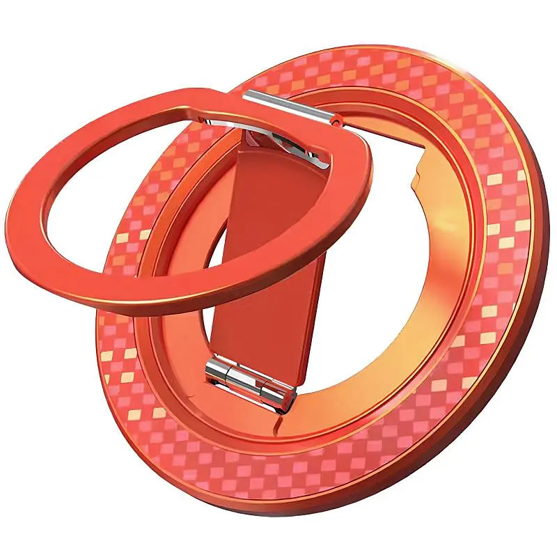 Магнитное кольцо-держатель Epik MagSafe Multi-Stand Red - фото 2