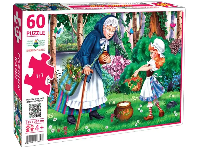 Пазл Казка Горщик каші, Енергія плюс, 60 ел.