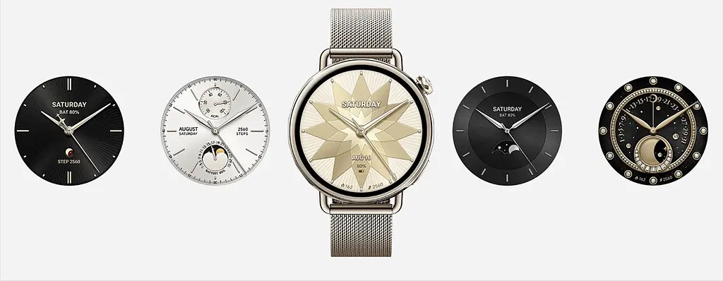 Умные часы Xiaomi Watch S4 41mm (BHR07VWGL) Золотые - фото 10