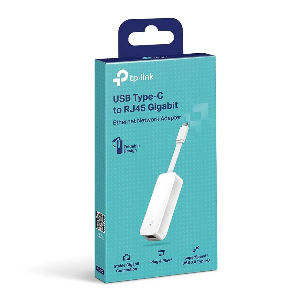 USB Type-C RJ45 гігабітний мережевий адаптер Ethernet, UE300C TP-LINK - фото 4