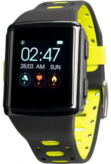 Смарт-годинник Gelius Pro M3D (Wearforces GPS) Black/Green - фото 5
