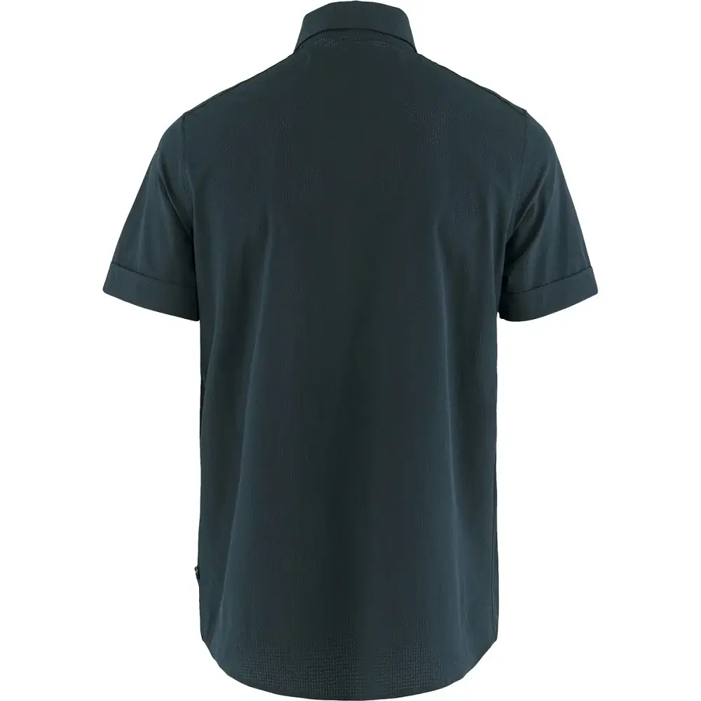 Сорочка Fjallraven Abisko Trekking Shirt SS XXL Dark Navy - фото 2