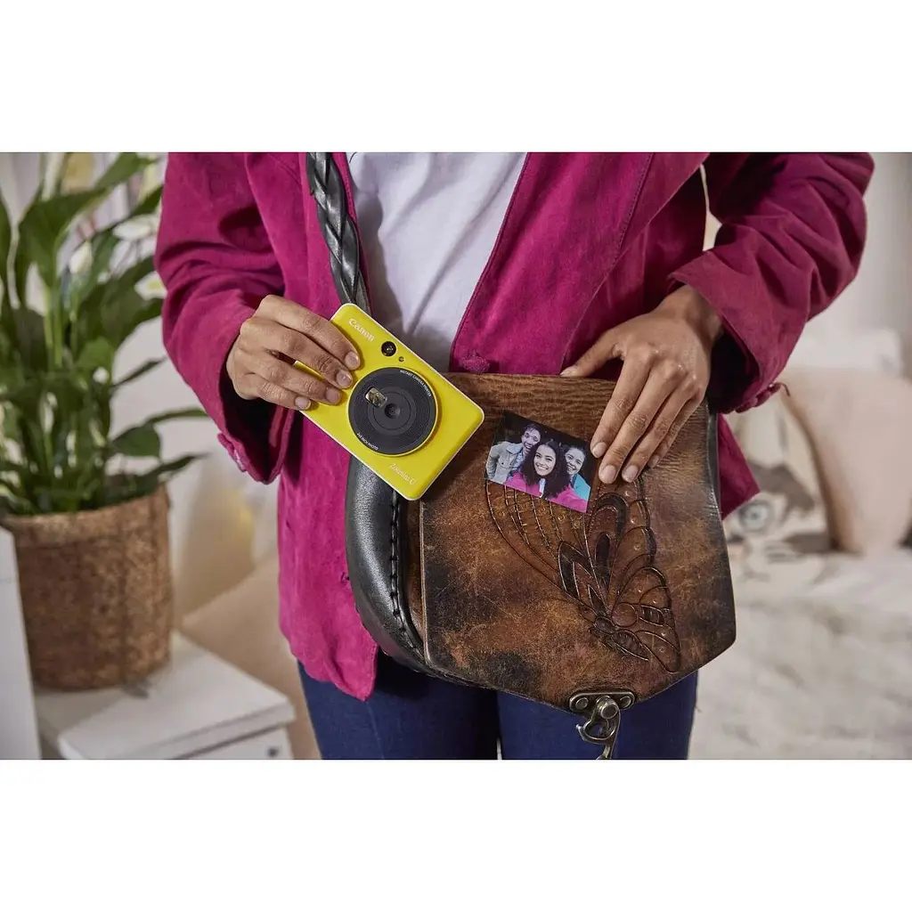 Фотокамера моментального друку Canon Zoemini C CV123 Bumble Bee Yellow [3884C006] [131310] - фото 5