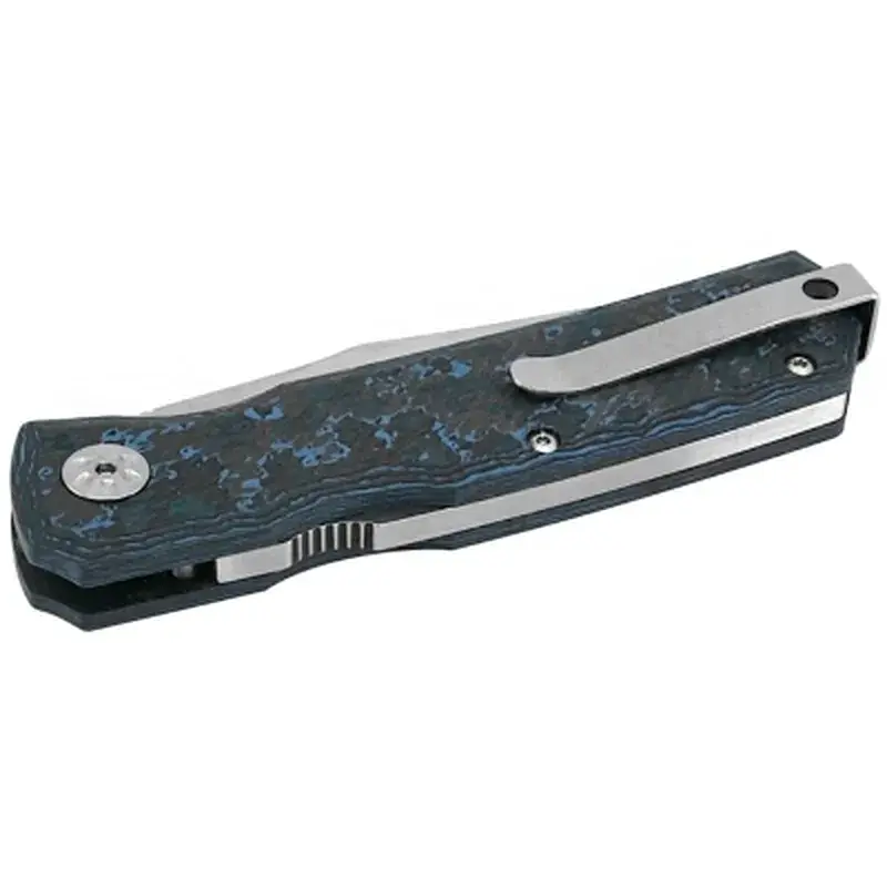 Ніж Maserin Power, Magnacut, fat carbon arctic blue (502/BM) - фото 4