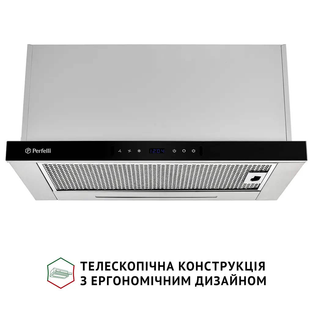 Витяжка телескопічна PERFELLI ISEO 6PWX INOX - фото 8