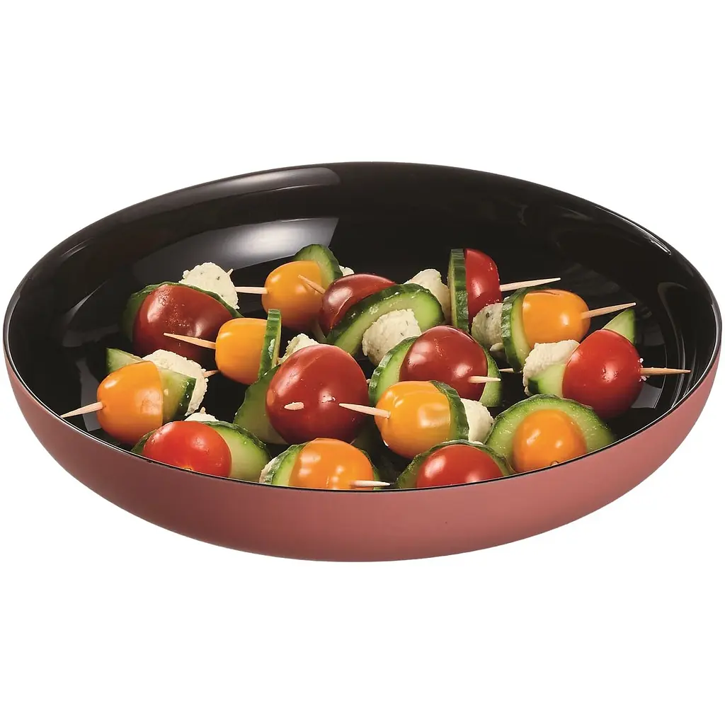 Блюдо сервировочная Luminarc Vicky 21 см Black Terracotta (Q8580) - фото 4