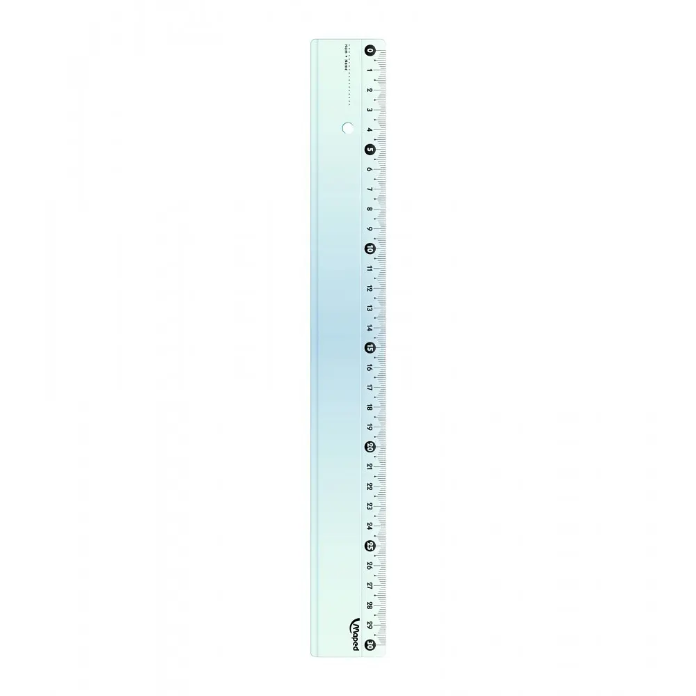 Лінійка пласт. 30см Maped Essentials Eco дисплей 146119(20)