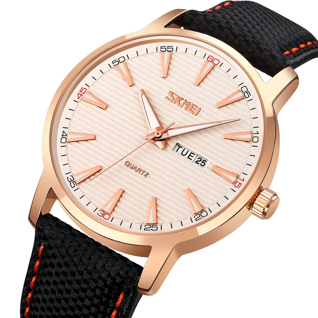 Чоловічий наручний годинник 9303RGSI Rose Gold-Silver Skmei acs0029772 - фото 2