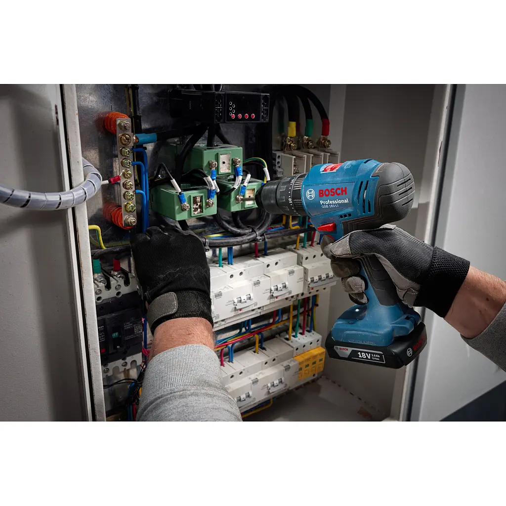 Шуруповерт Bosch GSB 183-LI 18V, 1х2Ah, 21-56Нм, 374-1815 об/хв, кейс (0.601.9K9.101) - фото 8