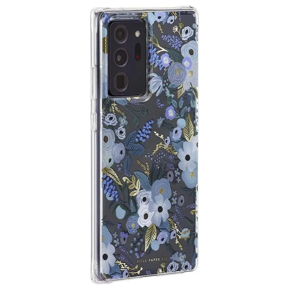 Протиударний чохол Case-Mate Rifle Paper Co Ultra Hybrid для Samsung Note 20 Ultra (6.9") Blue Flowers - фото 4