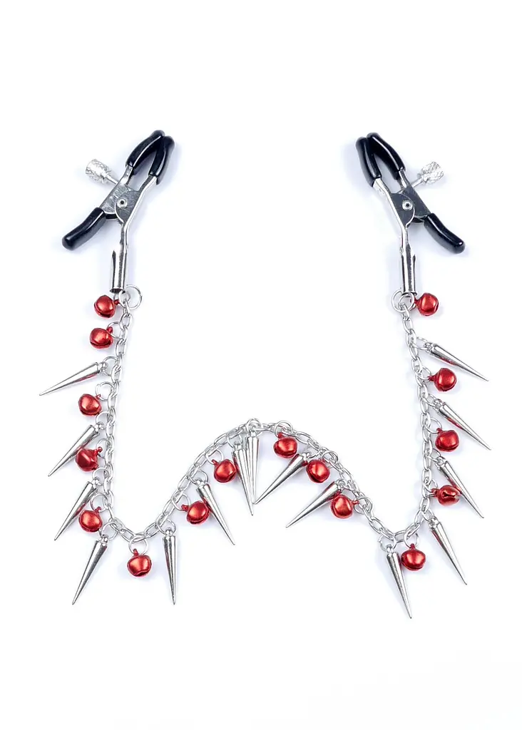 Затискачі для сосків Fetish B-Series Exclusive Nipple Clamps No.3 (сріблястий) - фото 2