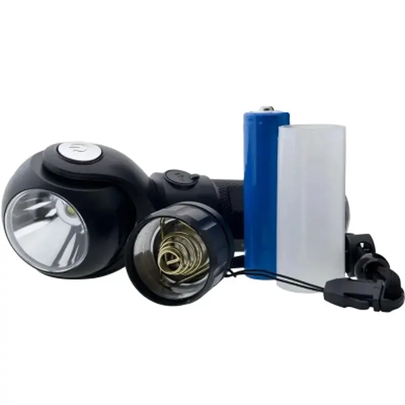 Робочий ліхтар Quantum Worklight Transformer QM-FL2020 5W LED+COB з USB + Li-ion 18650/2000mAh (QM-FL2020-18650/2000) - фото 7