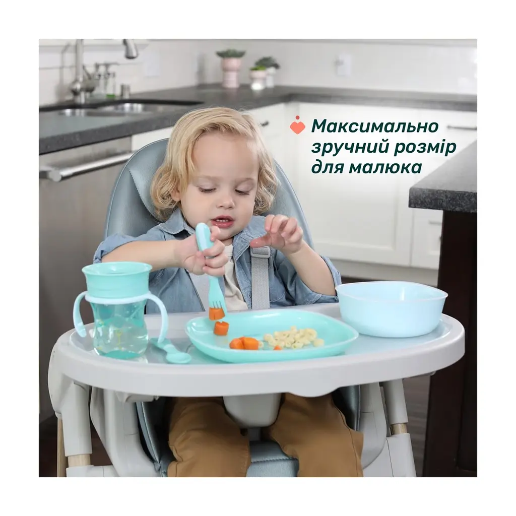 Тарілка дитяча Chicco "Dish Set" 12 міс.+ (16002.25) - фото 10