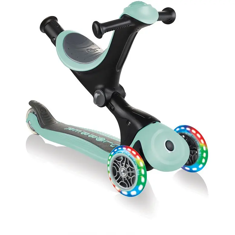 Самокат Globber Go Up Deluxe Lights 5 в 1 до 20/50кг 1+ м'ятний (646-206) - фото 3
