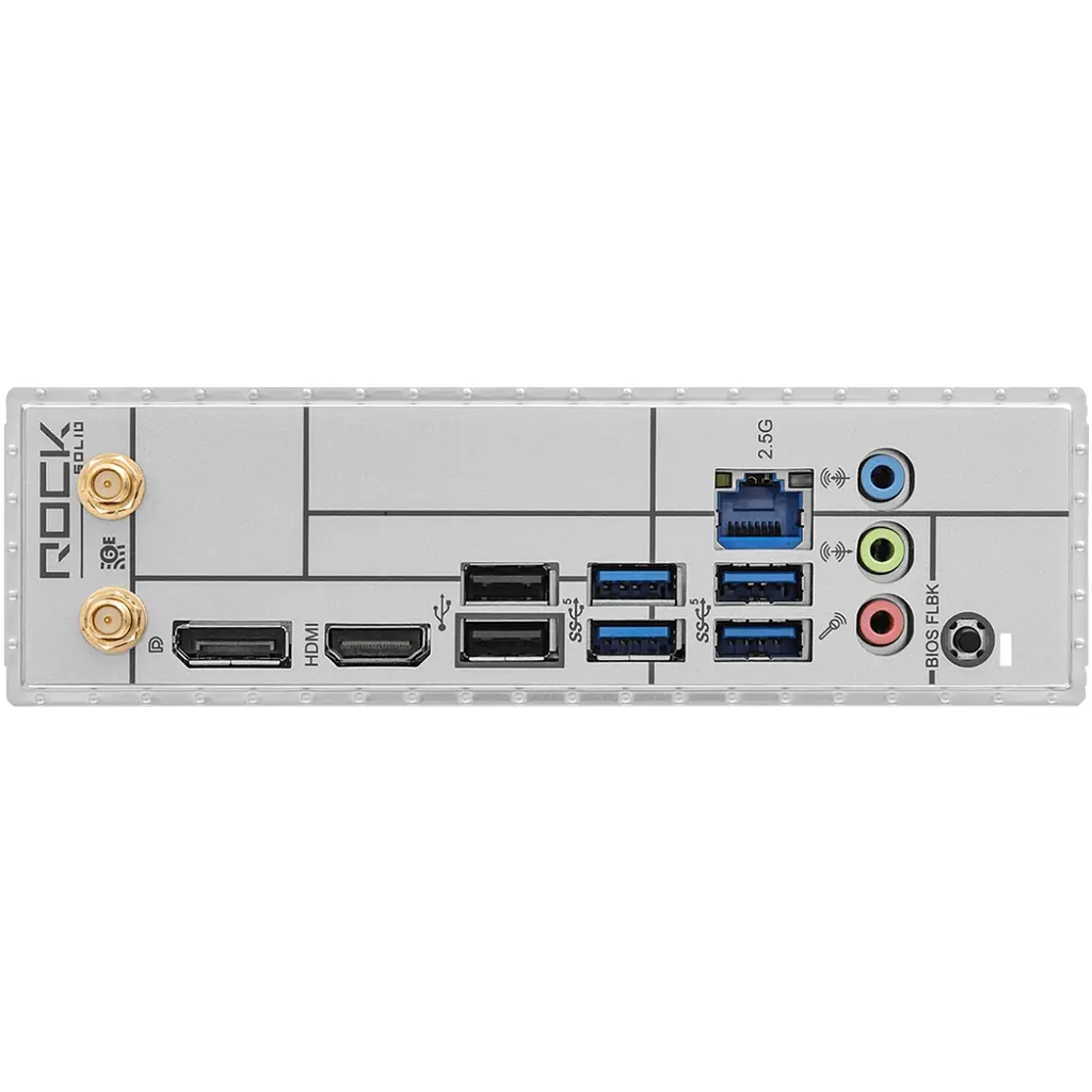 ASRock B850M ROCK WIFI (AM5/B850, 2*DDR5, PCIex16, HDMI/DP, 4xSATAIII,2xM.2, 2.5GLan, mATX) - фото 4