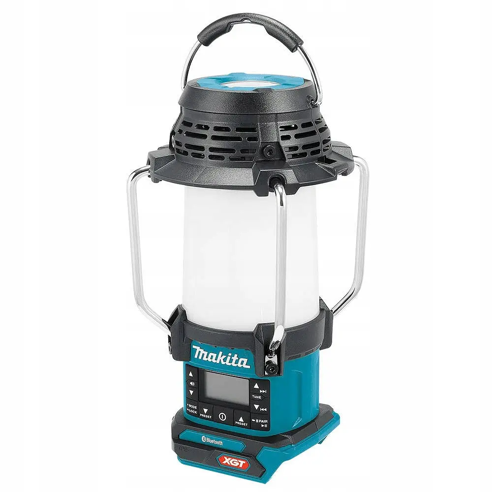 Радіоприймач з ліхтарем акумуляторний Makita MR010GZ (XGT, Bluetooth, USB, 3 Вт, 310 Лм, без акумуляторів та зарядного пристрою) - фото 2