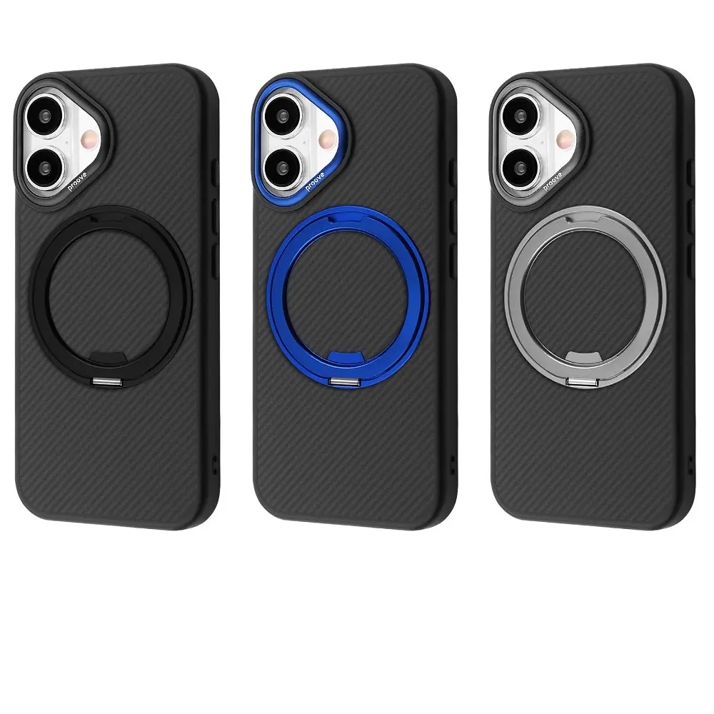 Чохол Proove Reinforce Case with Magnetic Ring iPhone 16 в асортименті