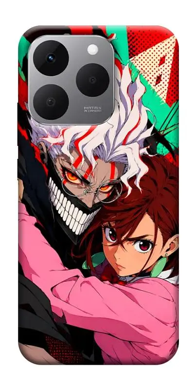 TPU чохол Demsky Crazy duo для Realme 15T