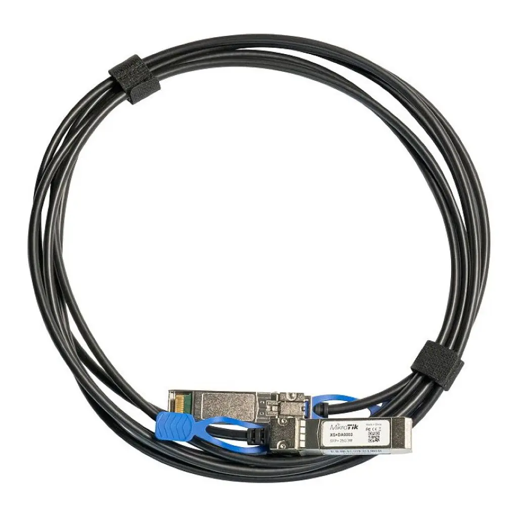 Кабель MikroTik XS+DA0003 (SFP, SFP+, SFP28, 3m, direct attach)