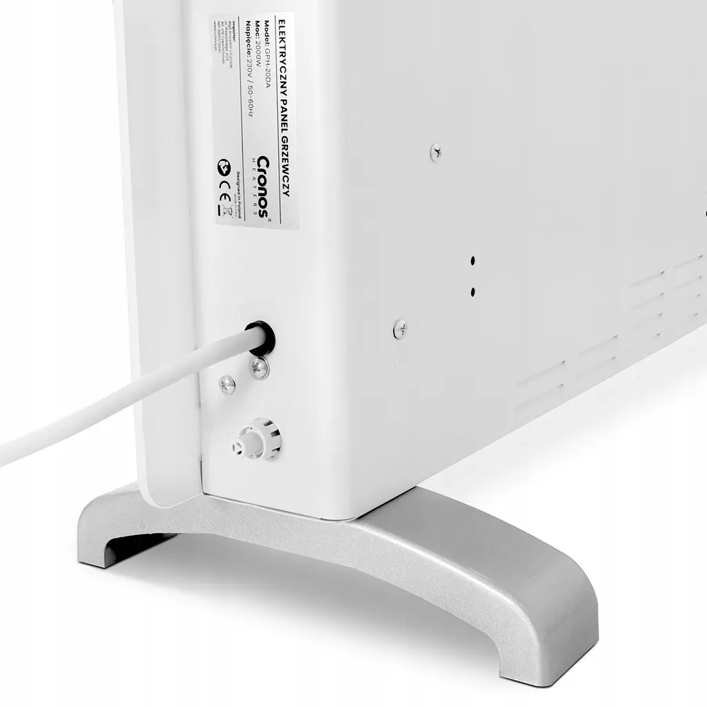Конвекторный обогреватель Cronos Heaters 2в1 2000W Wi-Fi White - фото 4