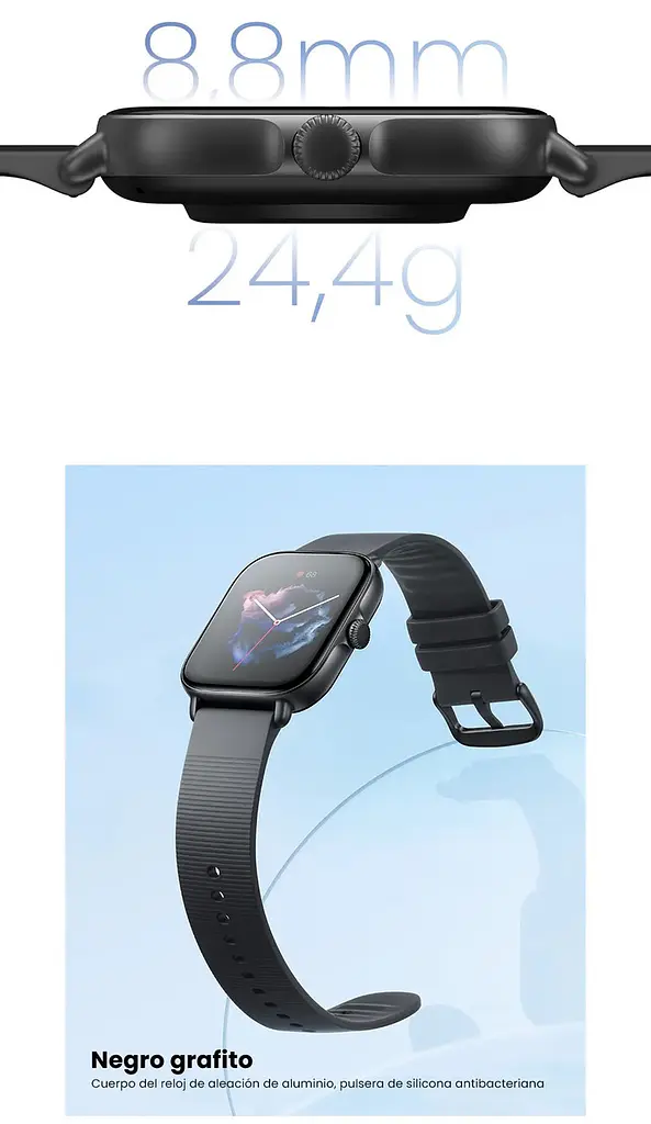 Розумний годинник Amazfit GTS 3 Graphite black (A2035) - фото 4