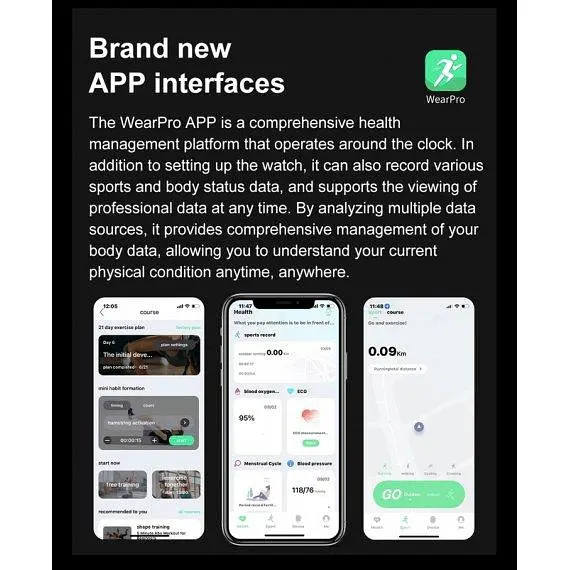 Чоловічий наручний розумний годинник Smart Ulpamate з GPS (Black) - фото 9