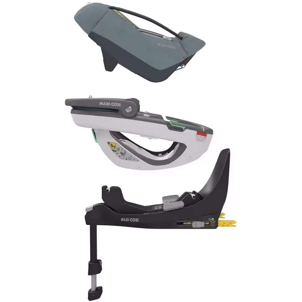 Автокресло Maxi-Cosi Coral 360 Essential Grey, Black Shell (8559050111) - фото 6