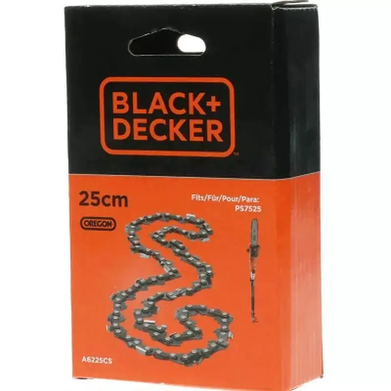 Ланцюг Black&Decker 3/8", 1.3 мм, 40 ланок, довжина 10"/25 см (A6225CS) - фото 2