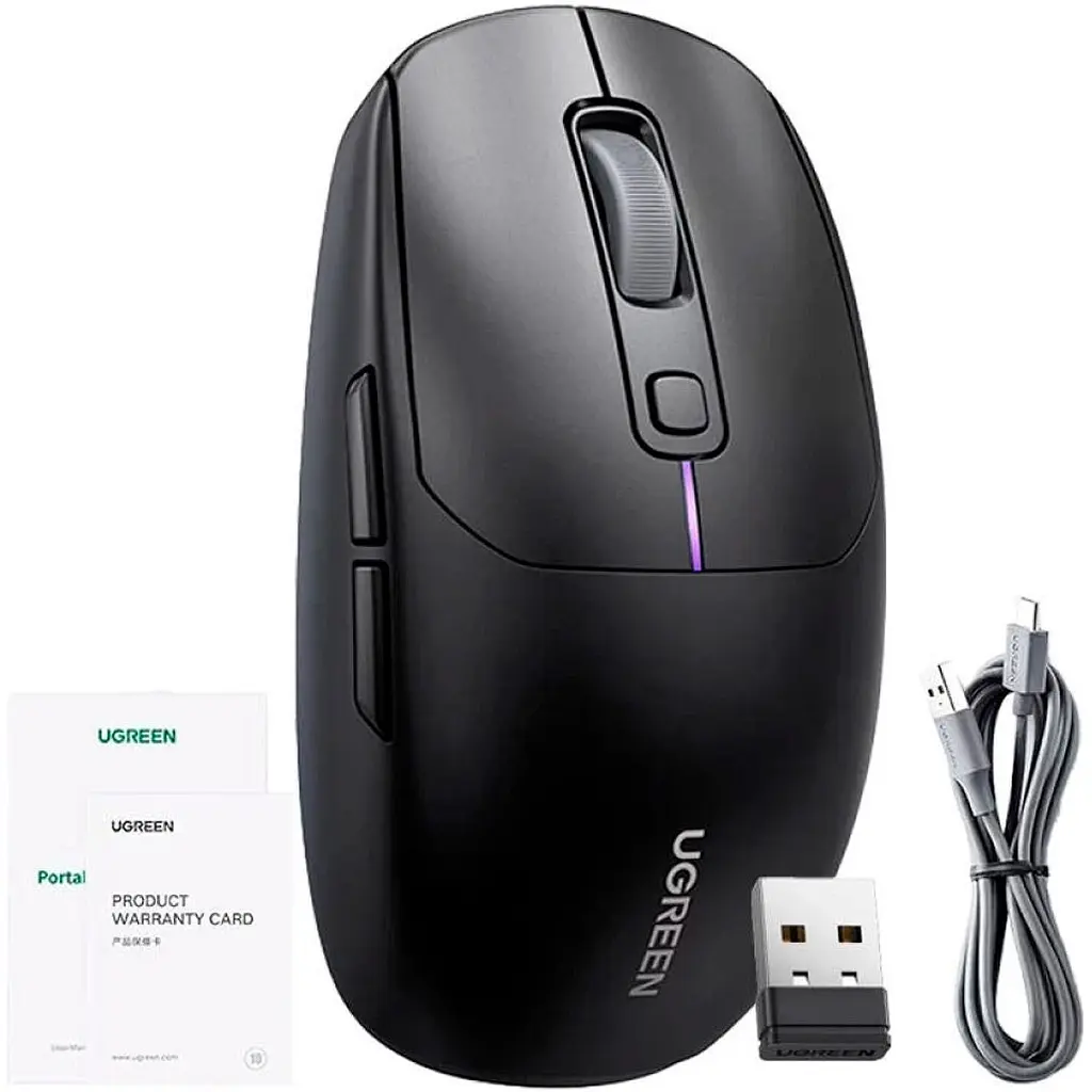 Миша Ugreen MU103 Black [90539] [135501] - фото 9