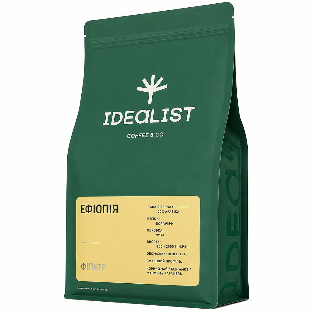 Кава в зернах Idealist Coffee & Co. Ефіопія filter 250 г - фото 2