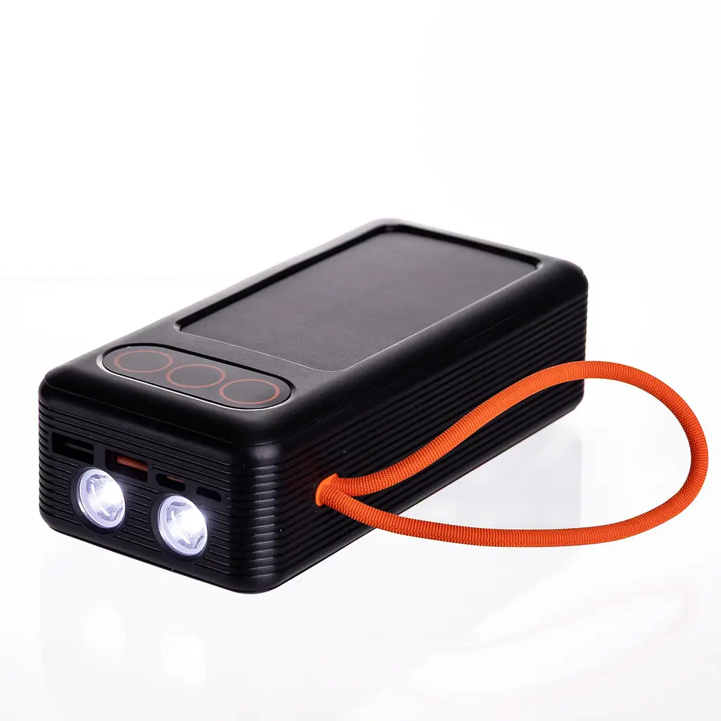 Повербанк с быстрой зарядкой и 3 шнурами 30000 mAh портативное зарядное устройство для зарядки powerbank для телефона ZoroxHP-N56 - фото 7